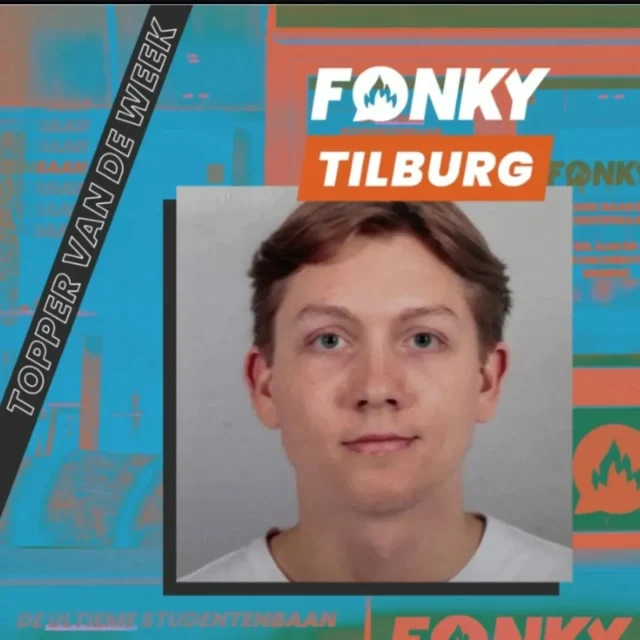 Jajaaa, daar zijn we weer met de TVDW post. 🏆 Deze week gaat de titel voor de 2e keer op rij naar Sam! @samvanabeelen  Met een score van maarliefst 14 op NALO heb je niet alleen je eigen PR verbroken, maar ook het landelijk record staat nu op jou naam! 🤩 Chapeau!!  Wij zijn natuurlijk ontzettend nieuwsgierig wie de titel deze week weer gaat vatten!  #studenten #fonky #studentenbijbaan #bijbaan
